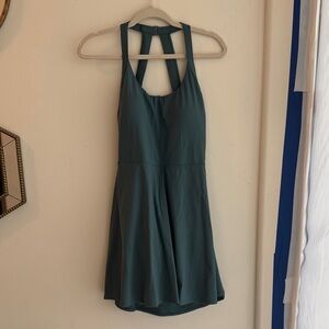HALARA Deep Teal Sleeveless Dress